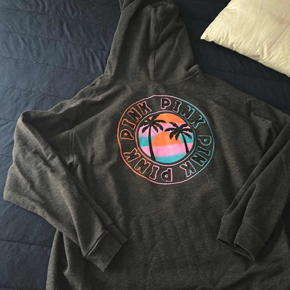 Pink hoodie